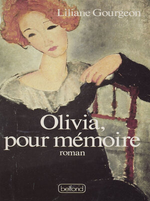 cover image of Olivia, pour mémoire